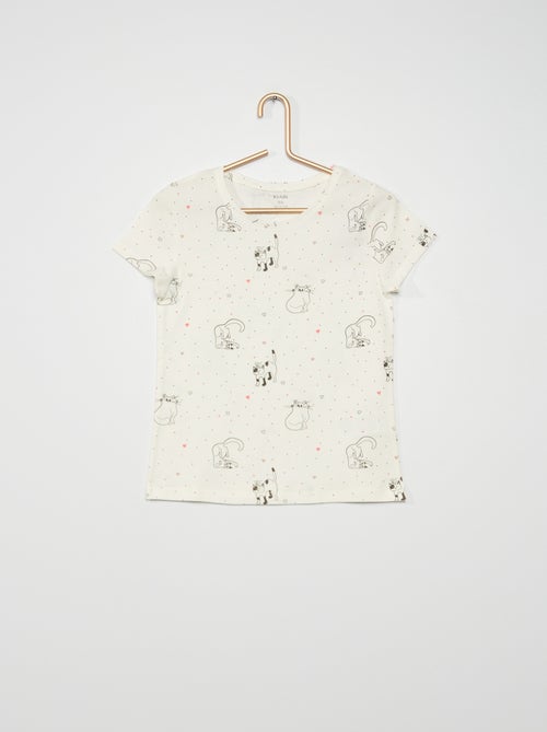 T-shirt com estampado de fantasia - Kiabi