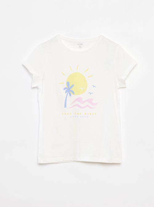 T-shirt com estampado de fantasia - Kiabi