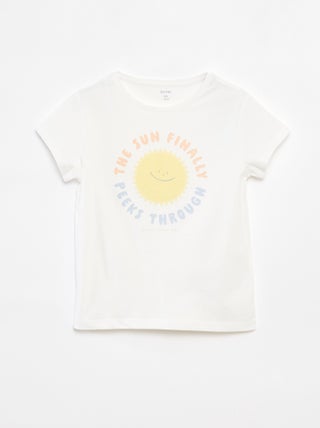 T-shirt com estampado de fantasia