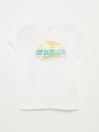 T-shirt com estampado de fantasia
