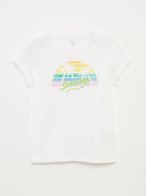 T-shirt com estampado de fantasia - Kiabi
