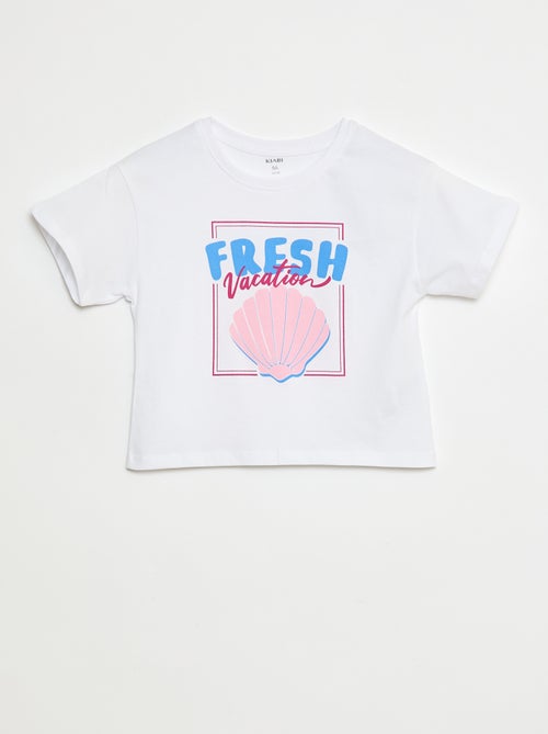 T-shirt com estampado de fantasia - Kiabi