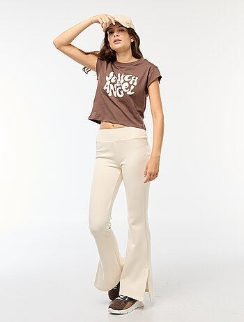 T-shirt com estampado de fantasia