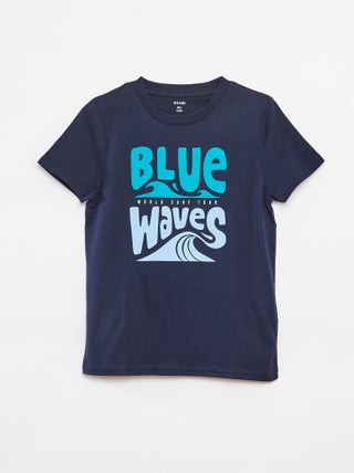 T-shirt com estampado de fantasia