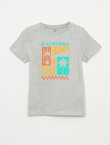 T-shirt com estampado de fantasia
