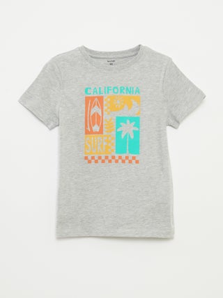 T-shirt com estampado de fantasia