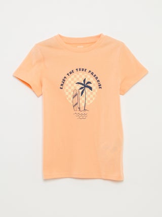 T-shirt com estampado de fantasia