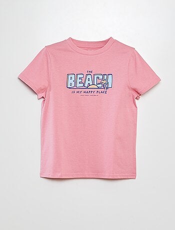 T-shirt com estampado de fantasia