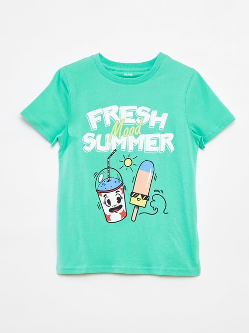 T-shirt com estampado de fantasia - Kiabi