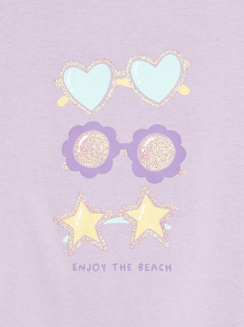 T-shirt com estampado de fantasia VIOLETA - Kiabi