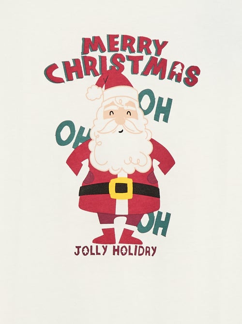 T-shirt com estampado de manga comprida - Kiabi