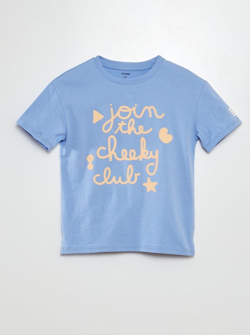 T-shirt com estampado de manga curta  - Grafik Edition - Kiabi