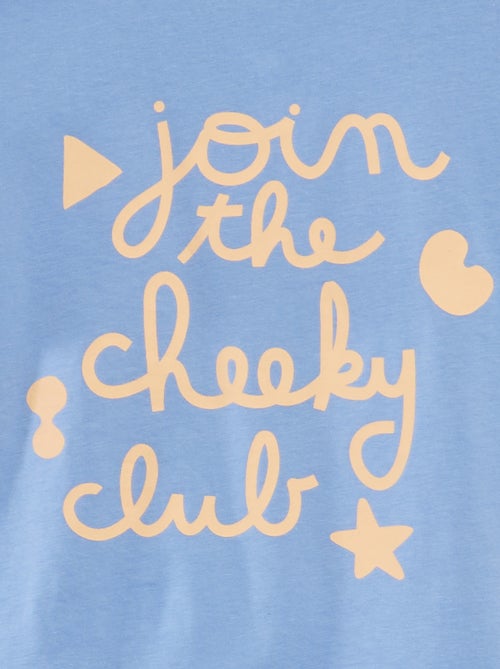 T-shirt com estampado de manga curta  - Grafik Edition - Kiabi