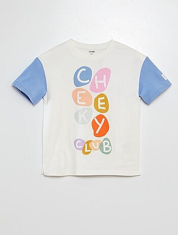 T-shirt com estampado de manga curta - Grafik Edition