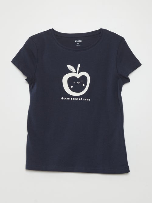 T-shirt com estampado de manga curta - Kiabi
