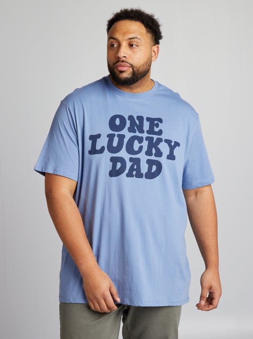 T-shirt com estampado de manga curta - Kiabi