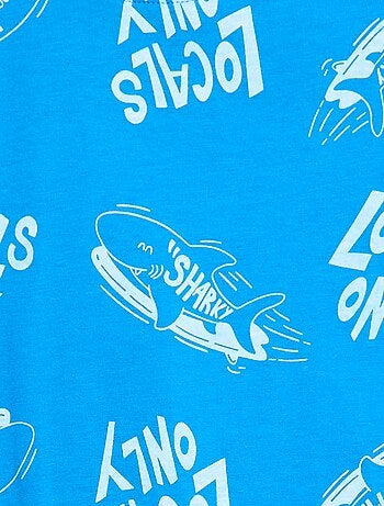 T-shirt com estampado de manga curta