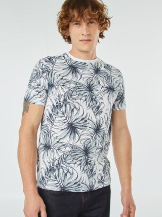 T-shirt com estampado de manga curta