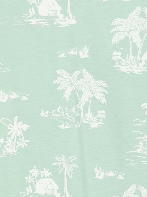 T-shirt com estampado de manga curta - Kiabi