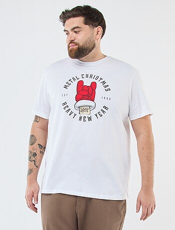 T-shirt com estampado de Natal 'Produkt'