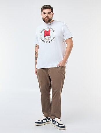 T-shirt com estampado de Natal 'Produkt'