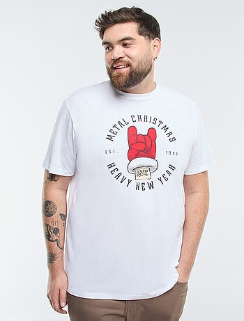 T-shirt com estampado de Natal 'Produkt'