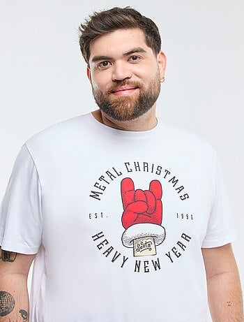T-shirt com estampado de Natal 'Produkt'