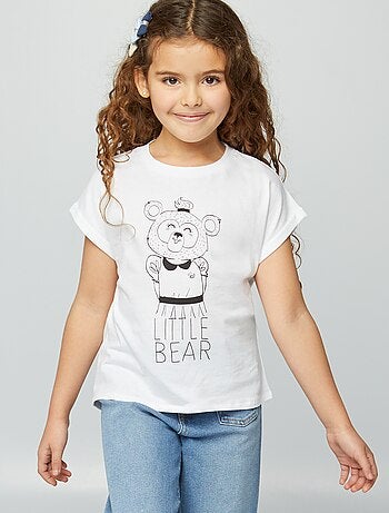 T-shirt com estampado 'Dia do Pai'