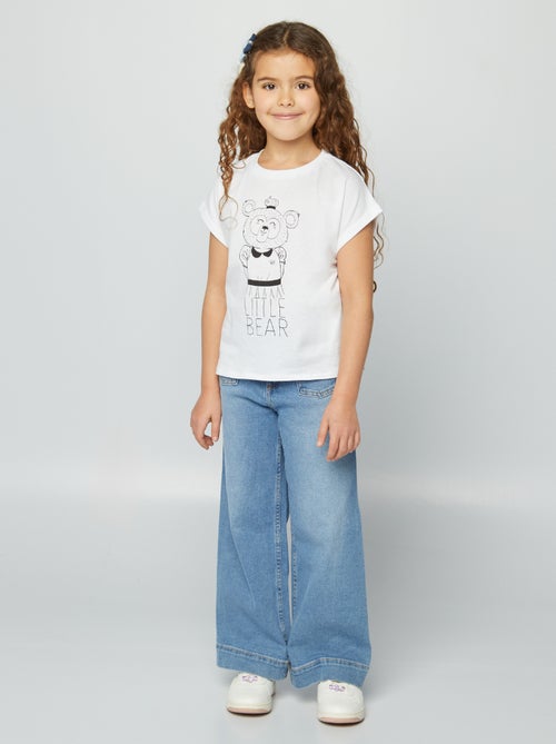 T-shirt com estampado 'Dia do Pai' - Kiabi