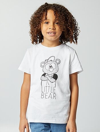 T-shirt com estampado Dia do Pai