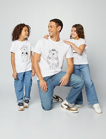 T-shirt com estampado Dia do Pai