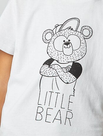 T-shirt com estampado Dia do Pai