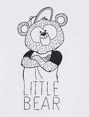 T-shirt com estampado Dia do Pai