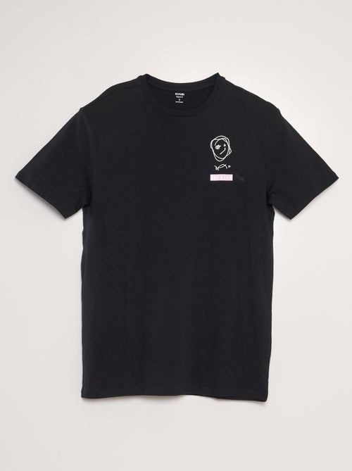 T-shirt com estampado Dia do Pai - Kiabi