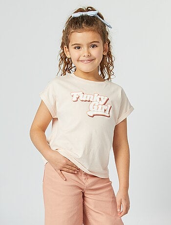 T-shirt com estampado 'Dia do Pai'