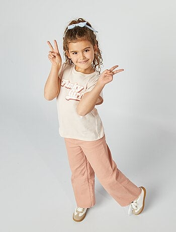 T-shirt com estampado 'Dia do Pai'