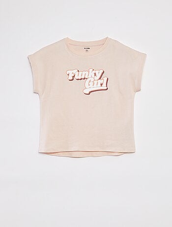 T-shirt com estampado 'Dia do Pai'