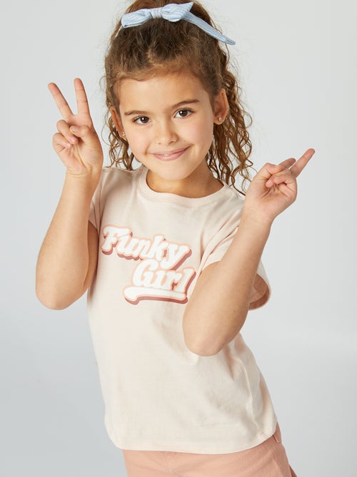 T-shirt com estampado 'Dia do Pai' - Kiabi