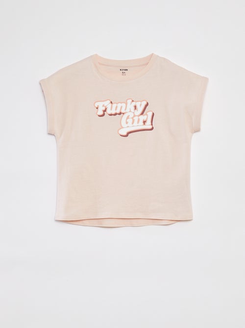 T-shirt com estampado 'Dia do Pai' - Kiabi