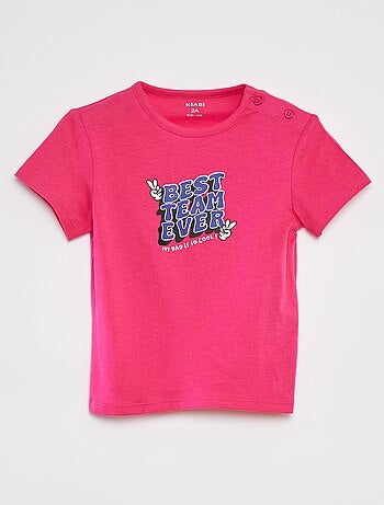 T-shirt com estampado Dia do Pai