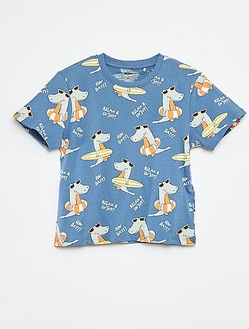 T-shirt com estampado Dinossauro 'Guppy'