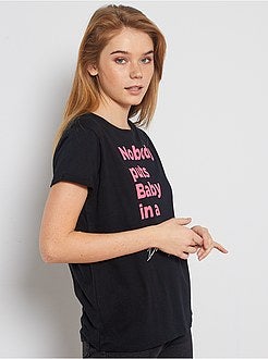 T-shirt com estampado 'Dirty Dancing' - Kiabi