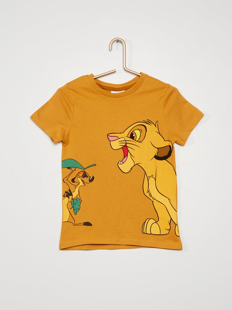 T-shirt com estampado 'Disney' AMARELO - Kiabi