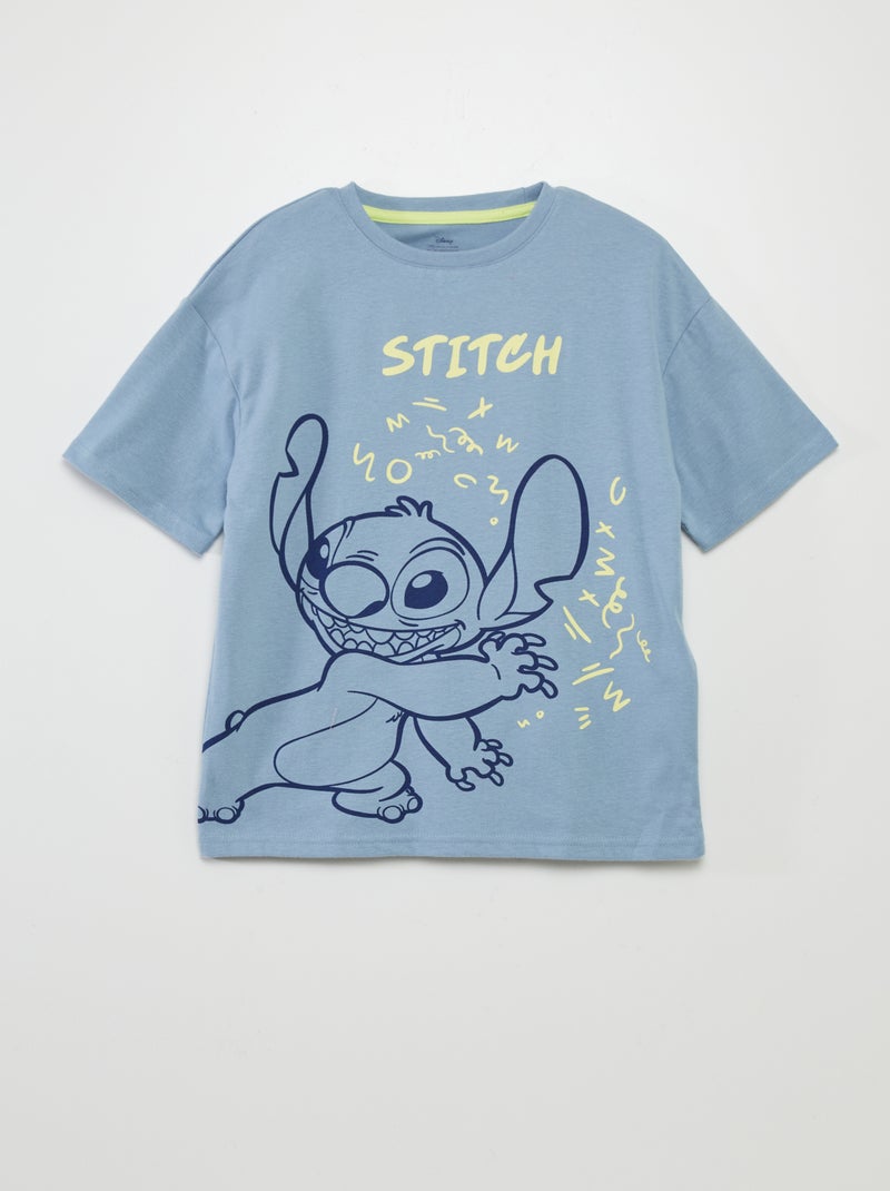 T-shirt com estampado 'Disney' AZUL - Kiabi