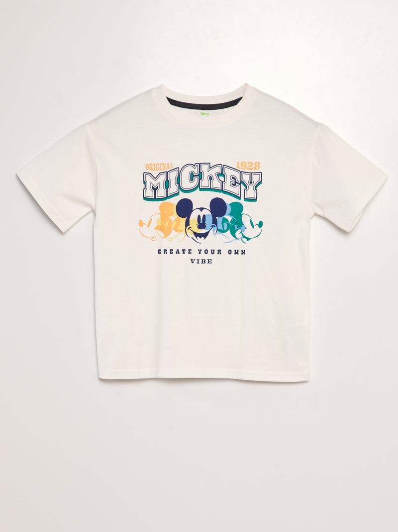 T-shirt com estampado 'Disney' BRANCO - Kiabi