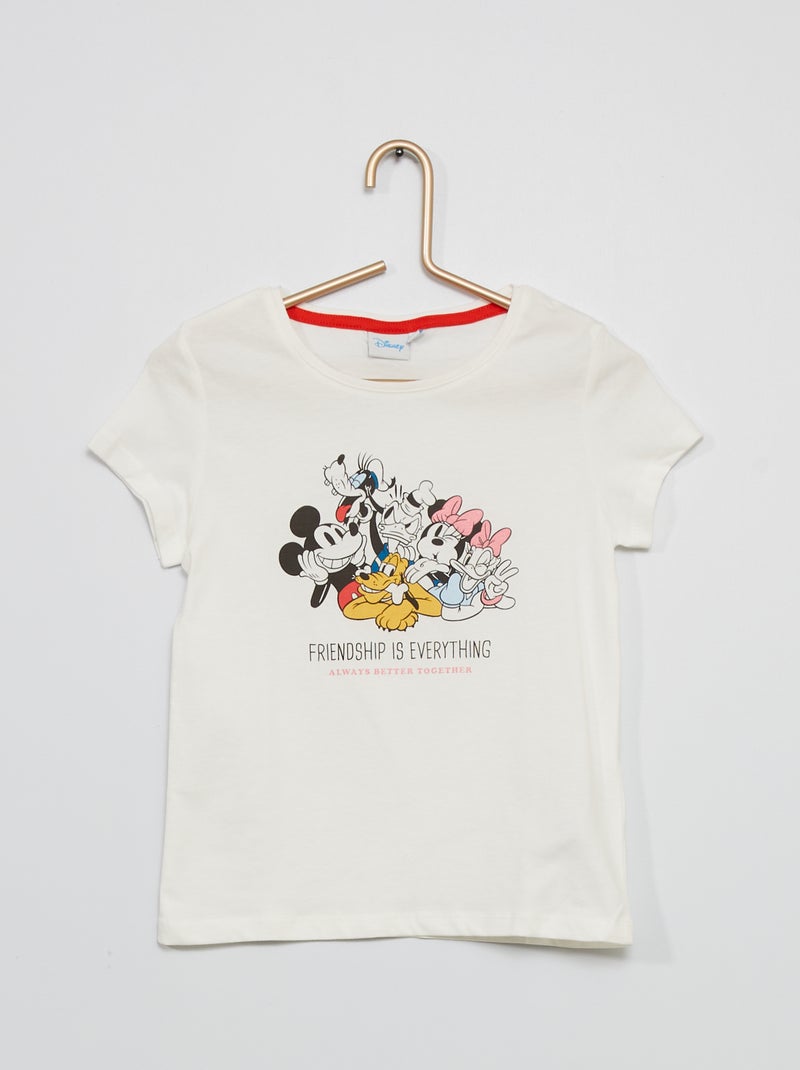 T-shirt com estampado 'Disney' BRANCO - Kiabi