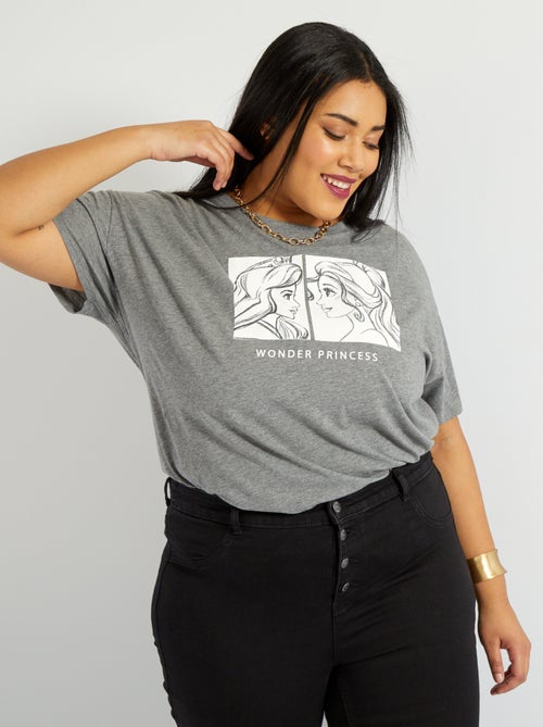 T-shirt com estampado 'Disney' - Kiabi