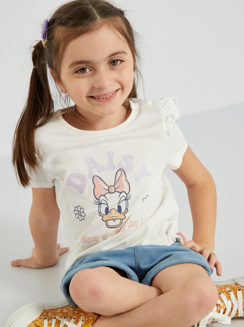 T-shirt com estampado 'Disney' LARANJA - Kiabi