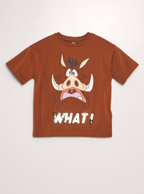 T-shirt com estampado 'Disney' - Kiabi