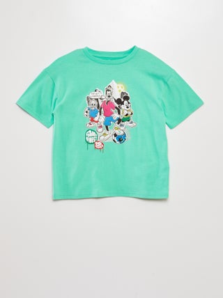 T-shirt com estampado 'Disney'